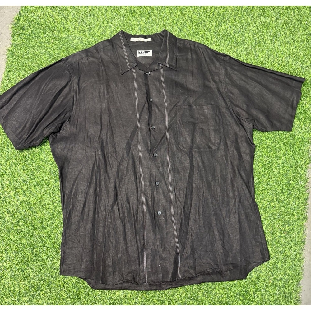 Vintage 90s Wilke Rodriguez Button Down Shirt Men's: L